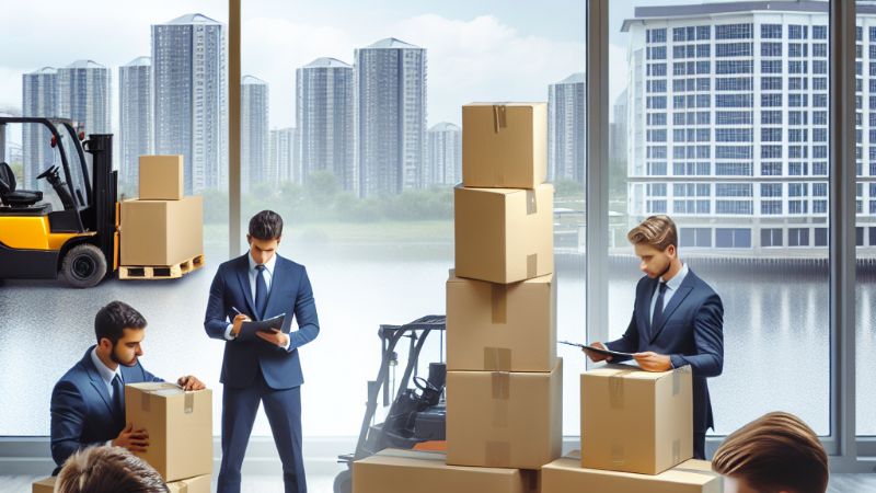 Navigating Business Relocations: Invaluable Insights from Commercial Movers, Concept art for illustrative purpose - Monok