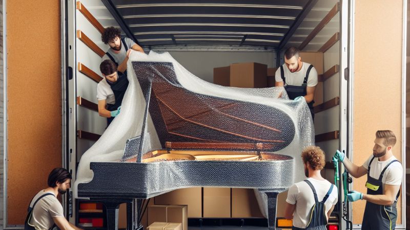 Piano Relocations: Keeping Your Valuable Instrument Safe During a Move, Concept art for illustrative purpose - Monok