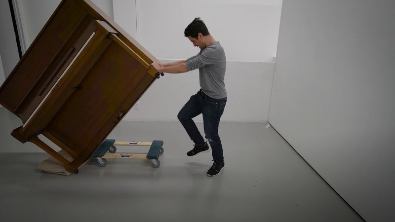 How To Move a 500 Pound Piano By Yourself, Video Screenshot, tags: successful - Youtube