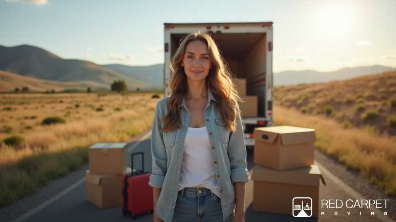 Long Distance Moving Made Easy: Tips and Tricks for a Stress-Free Relocation, Concept art for illustrative purpose, tags: packing - Monok