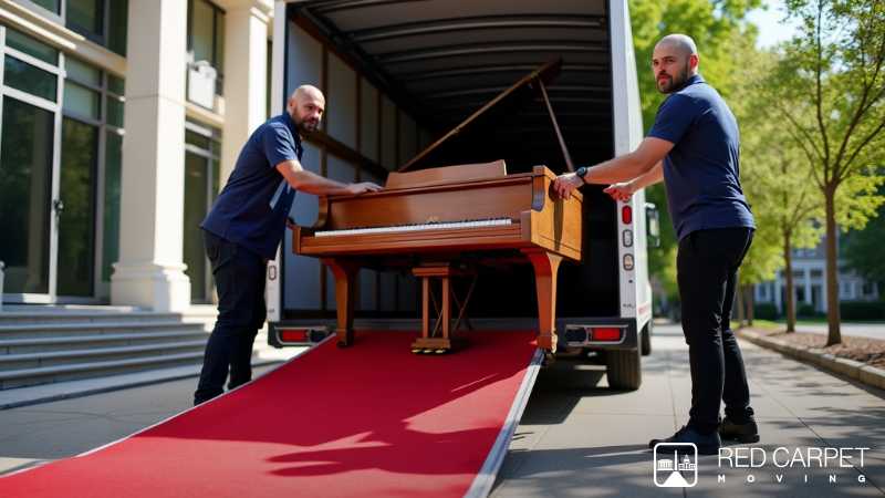 6 Reasons Why Red Carpet Moving is Your Top Choice for Piano Moves in Washington DC, Concept art for illustrative purpose, tags: relocation - Monok